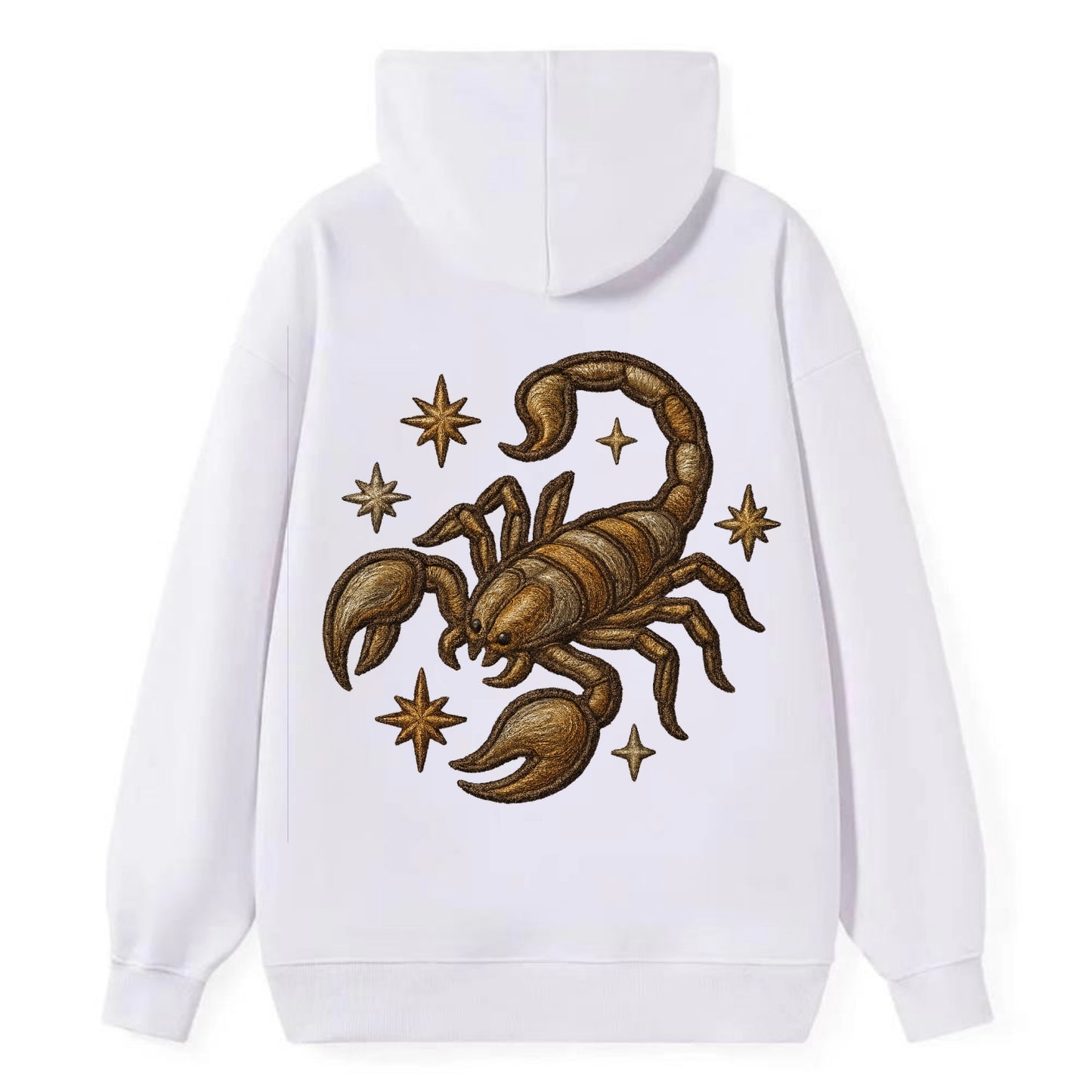 Scorpio Scorpion  - Classic Pullover Hoodie - White