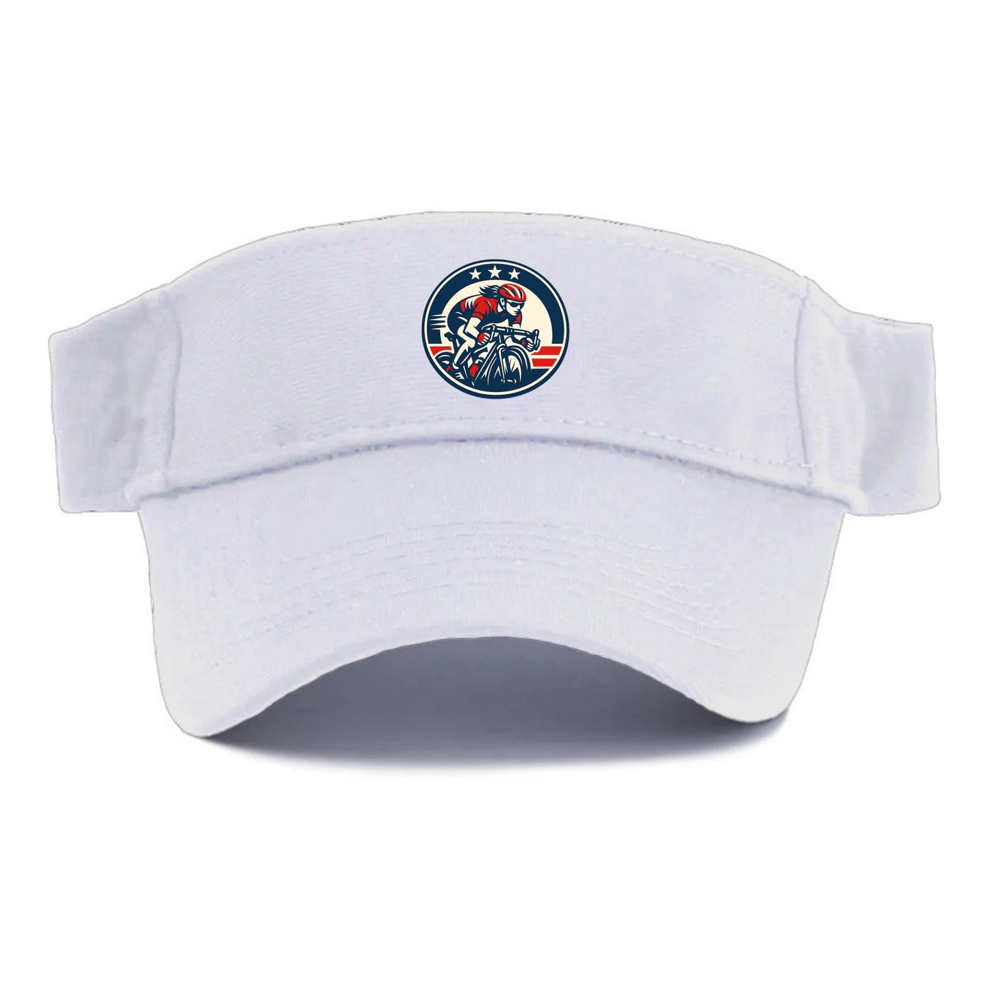 Speed Queen Emblem - Visor - White