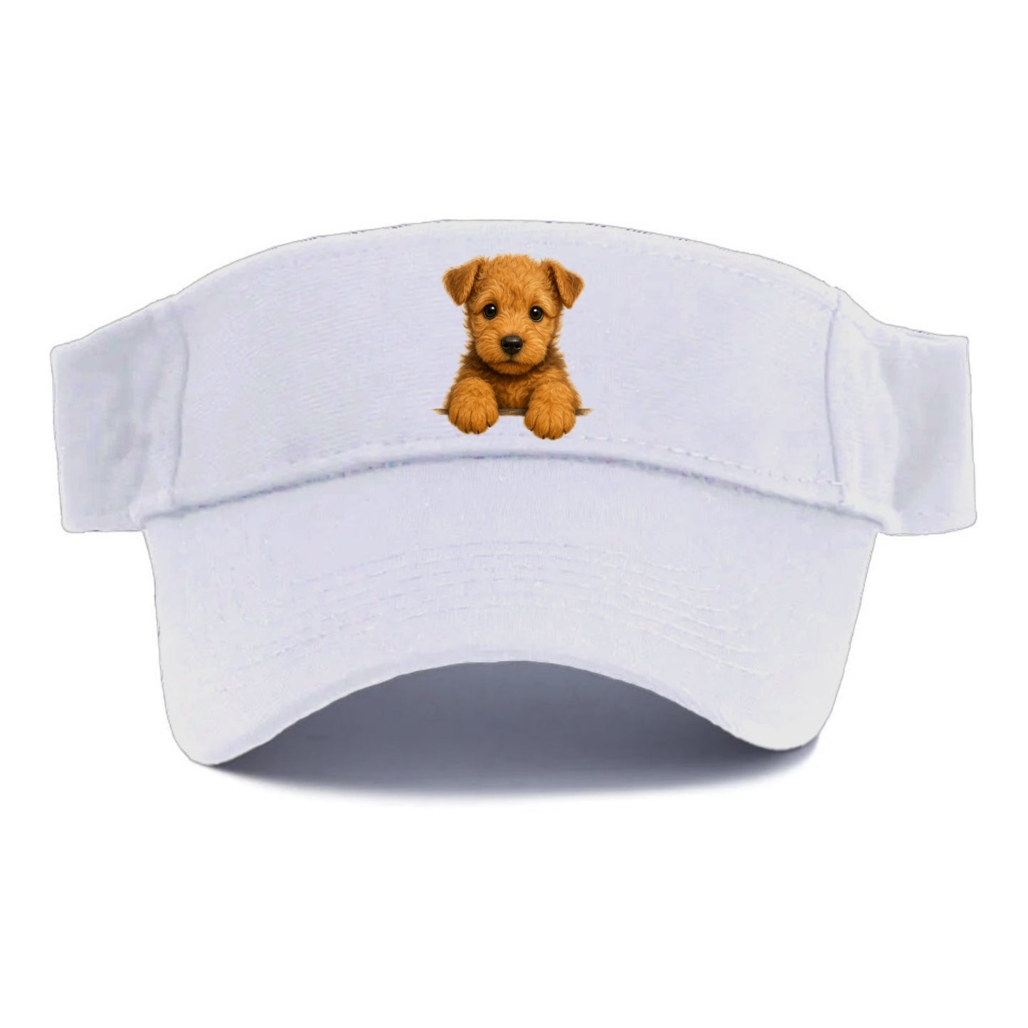 Lakeland Terrier  - Visor - White