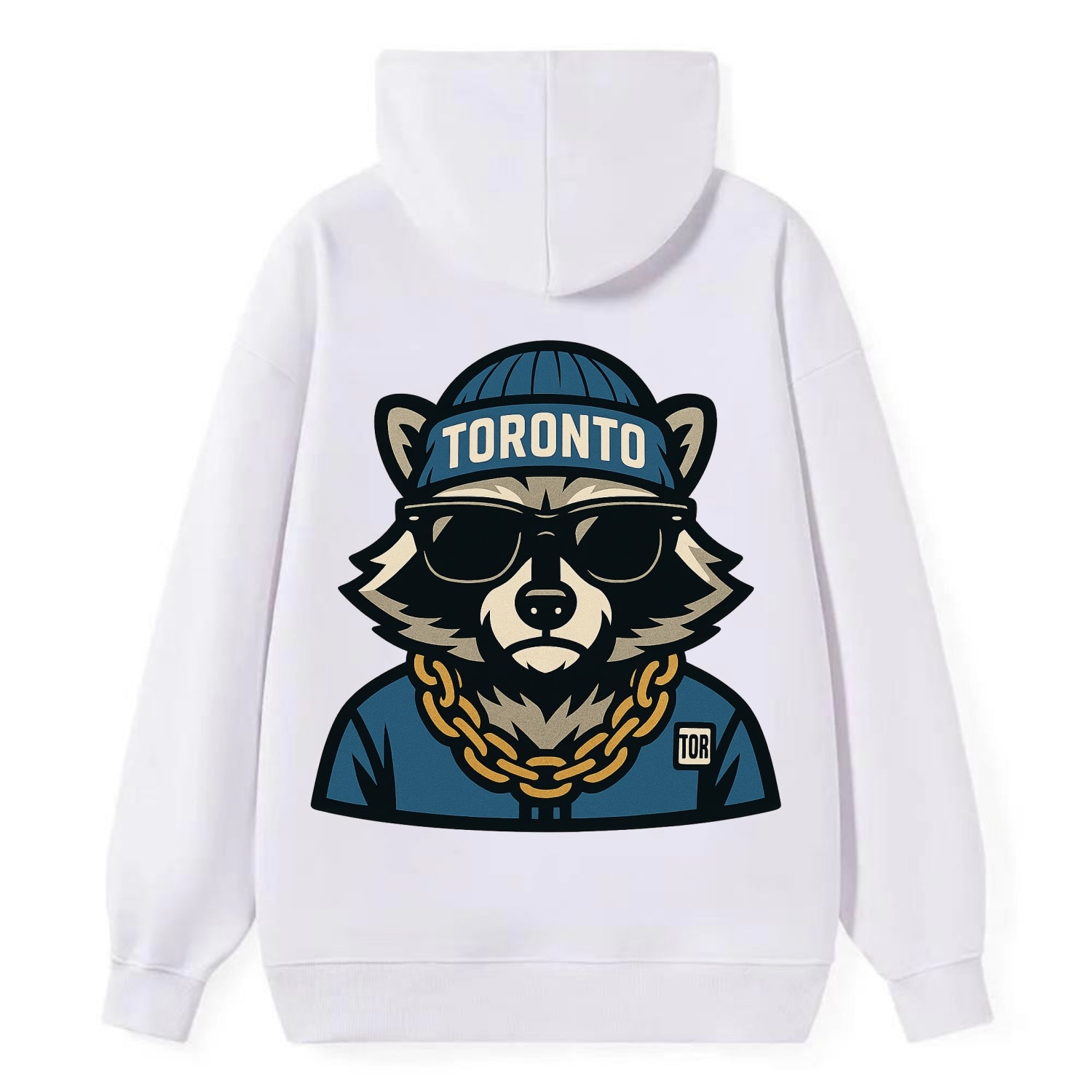 Toronto Raccoon - Classic Pullover Hoodie - White