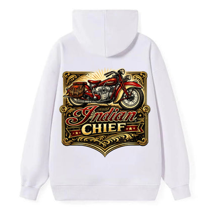 Classic Indian Chief - Classic Pullover Hoodie - White