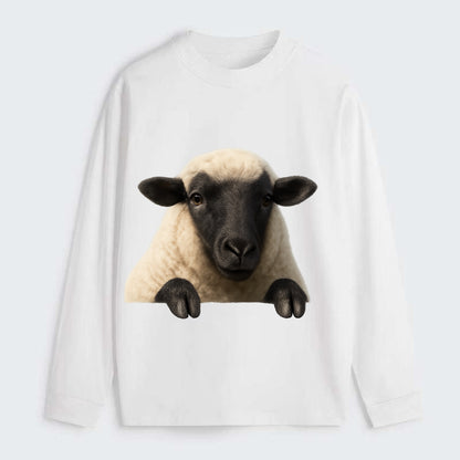 Sheep  - Classic Long Sleeve Shirt - White