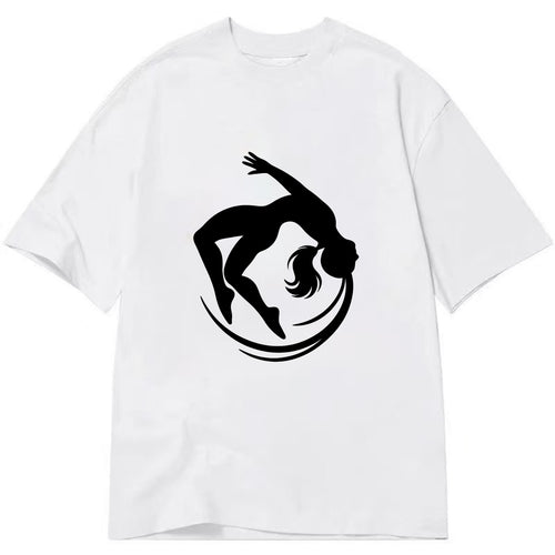 Gymnast mid-backflip rotation - Classic T-shirt