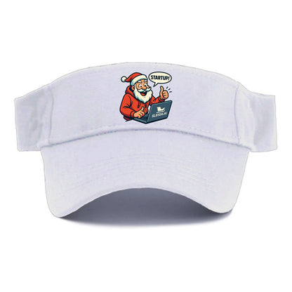 Santa Tech Startup CEO - Visor - White