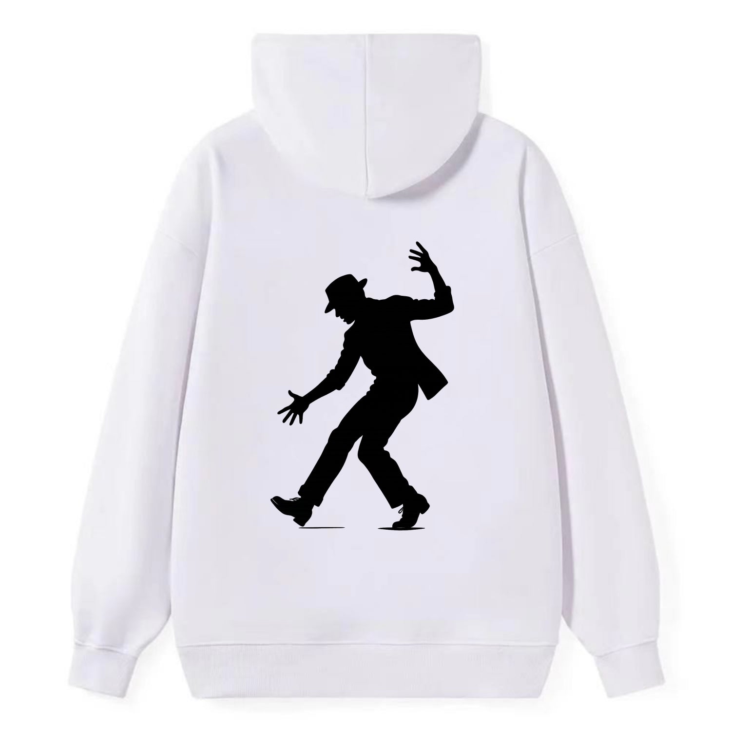 Tap dancer dramatic step - Classic Pullover Hoodie - White