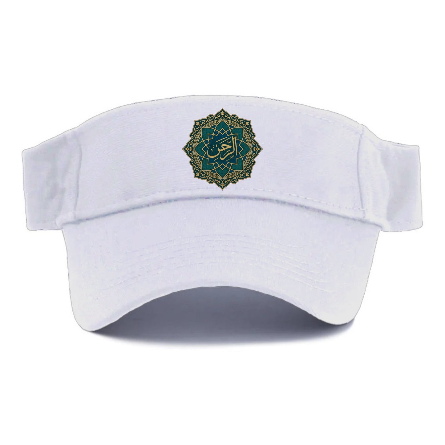 Ar-Rahman Geometric - Visor - White
