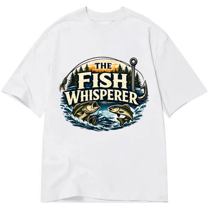 The Fish Whisperer - Classic T-shirt - White