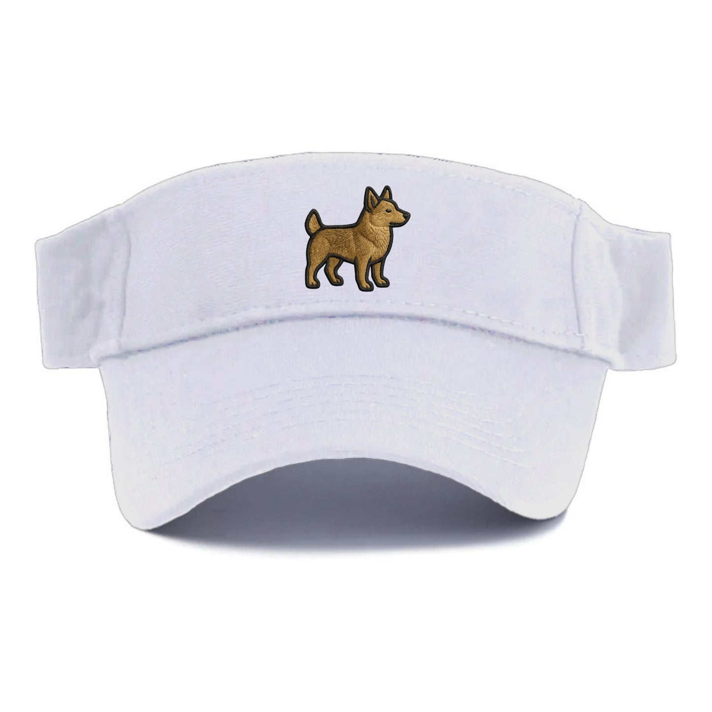 Swedish Vallhund - Contemporary Viking d - Visor - White