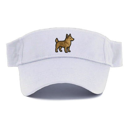 Swedish Vallhund - Contemporary Viking d - Visor - White