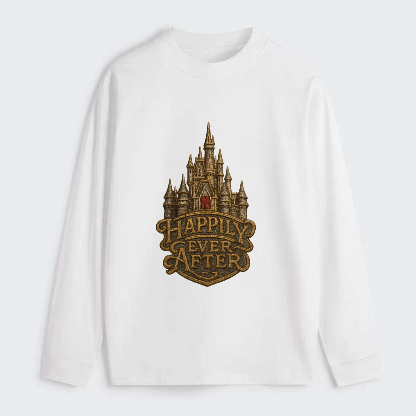 Happily Ever After  - Classic Long Sleeve Shirt - White