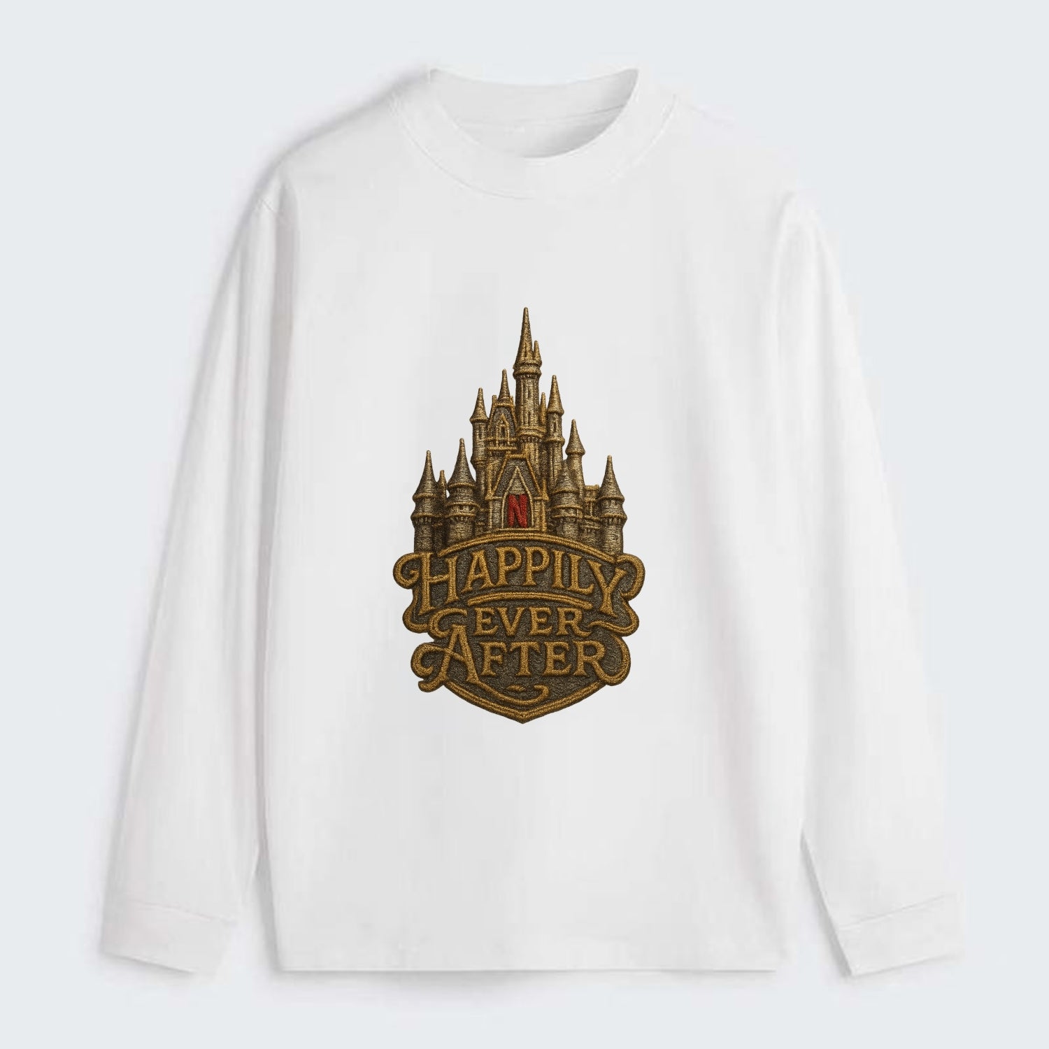 Happily Ever After  - Classic Long Sleeve Shirt - White