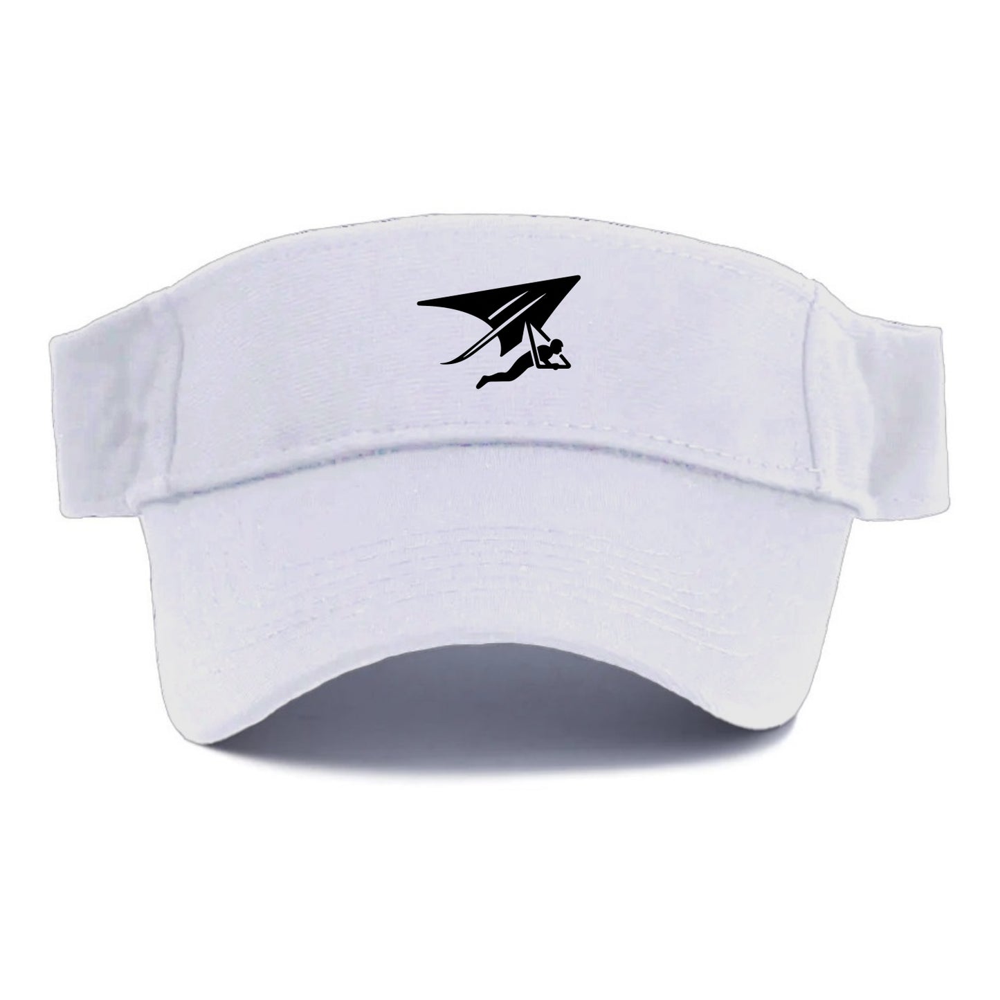 Hang glider soaring - Visor - White