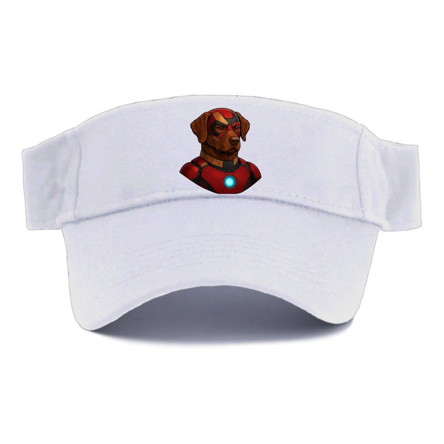 Chesapeake Bay Retriever Loyal Hero  - Visor - White