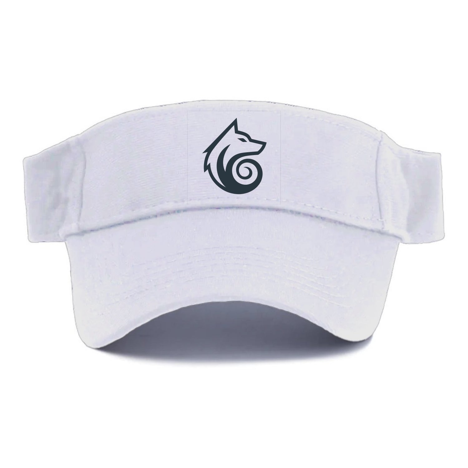 Wind Wolf Spiral  - Visor - White