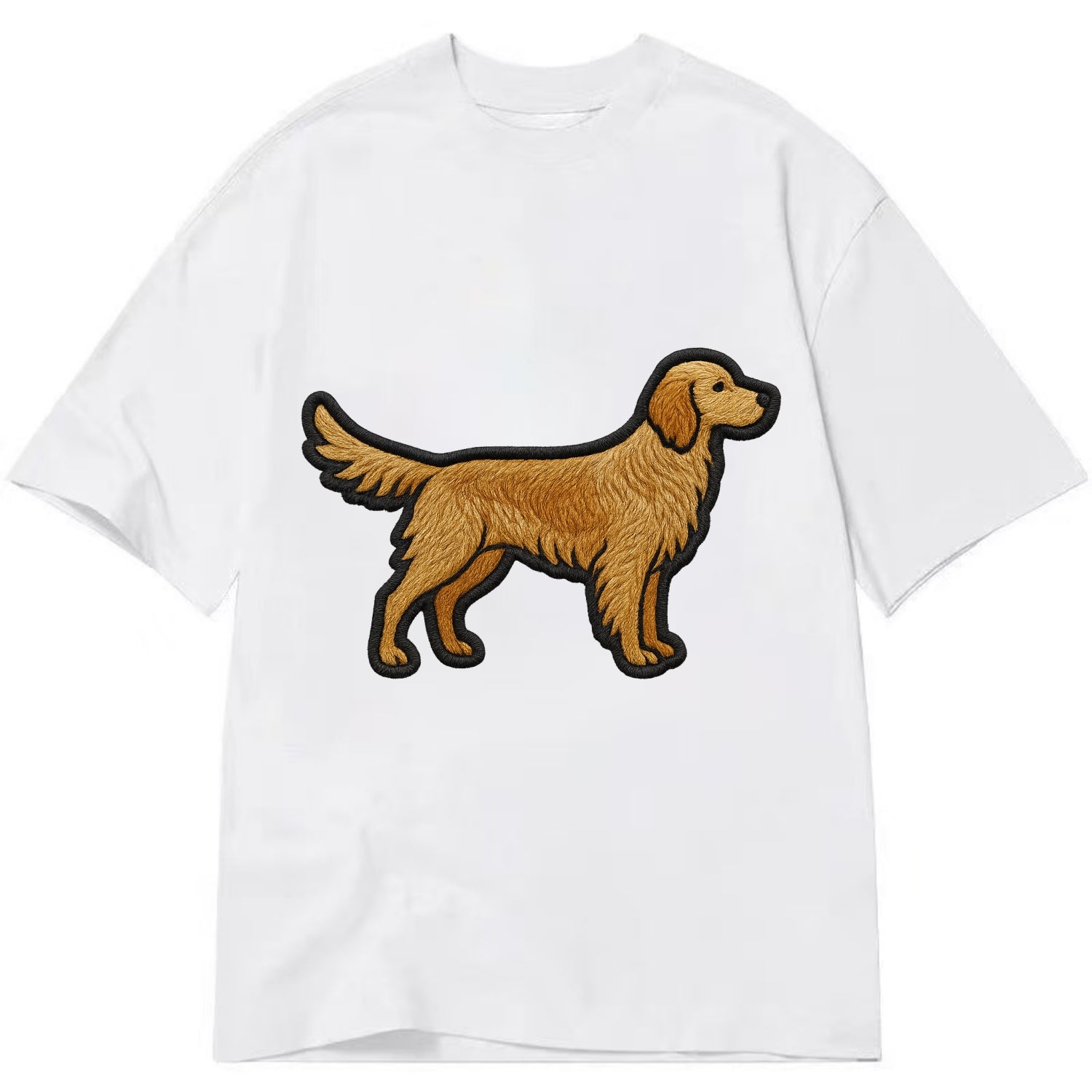 English Setter - Trendy feathered design - Classic T-shirt - White