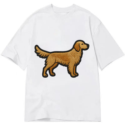 English Setter - Trendy feathered design - Classic T-shirt - White