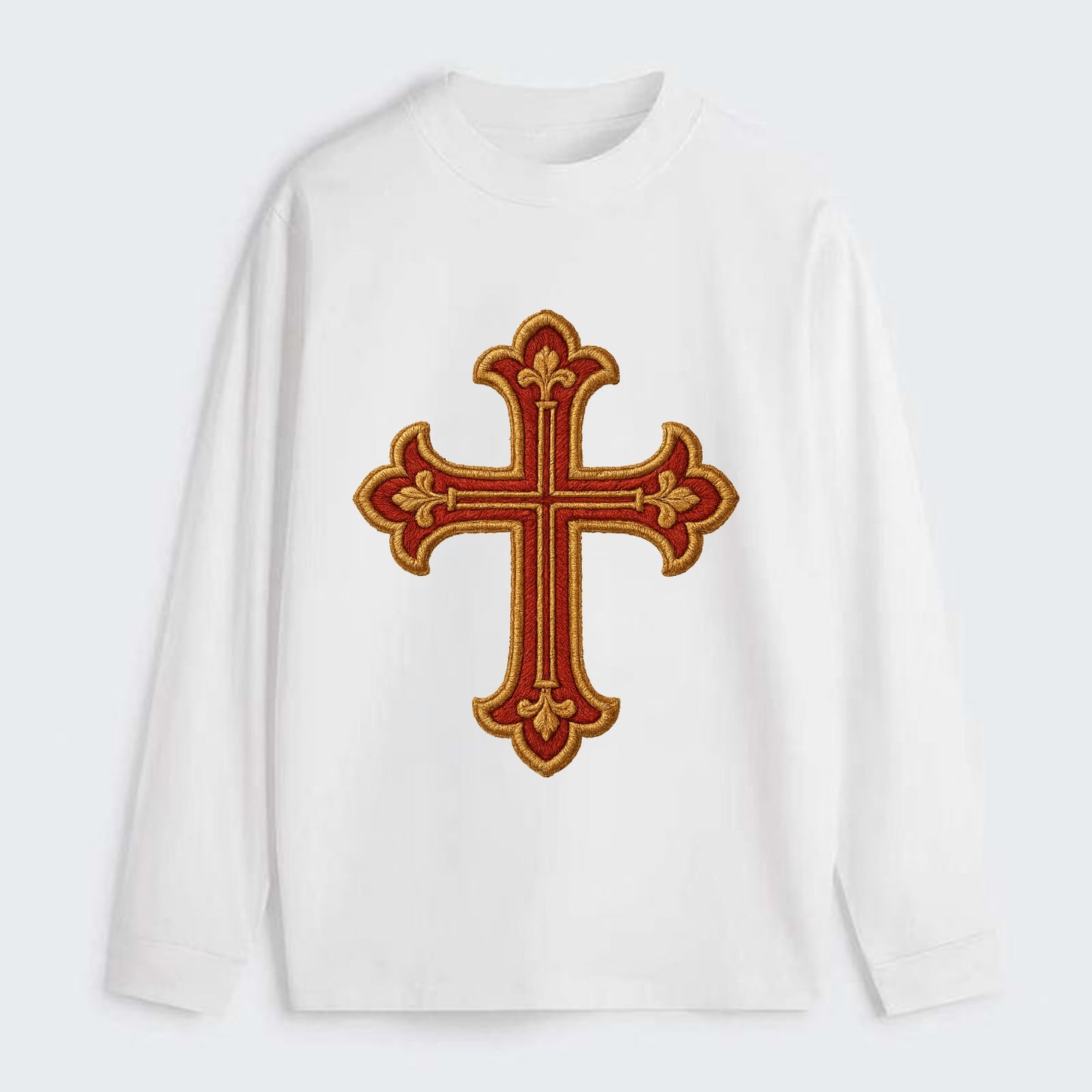 Armenian Cross - Classic Long Sleeve Shirt - White