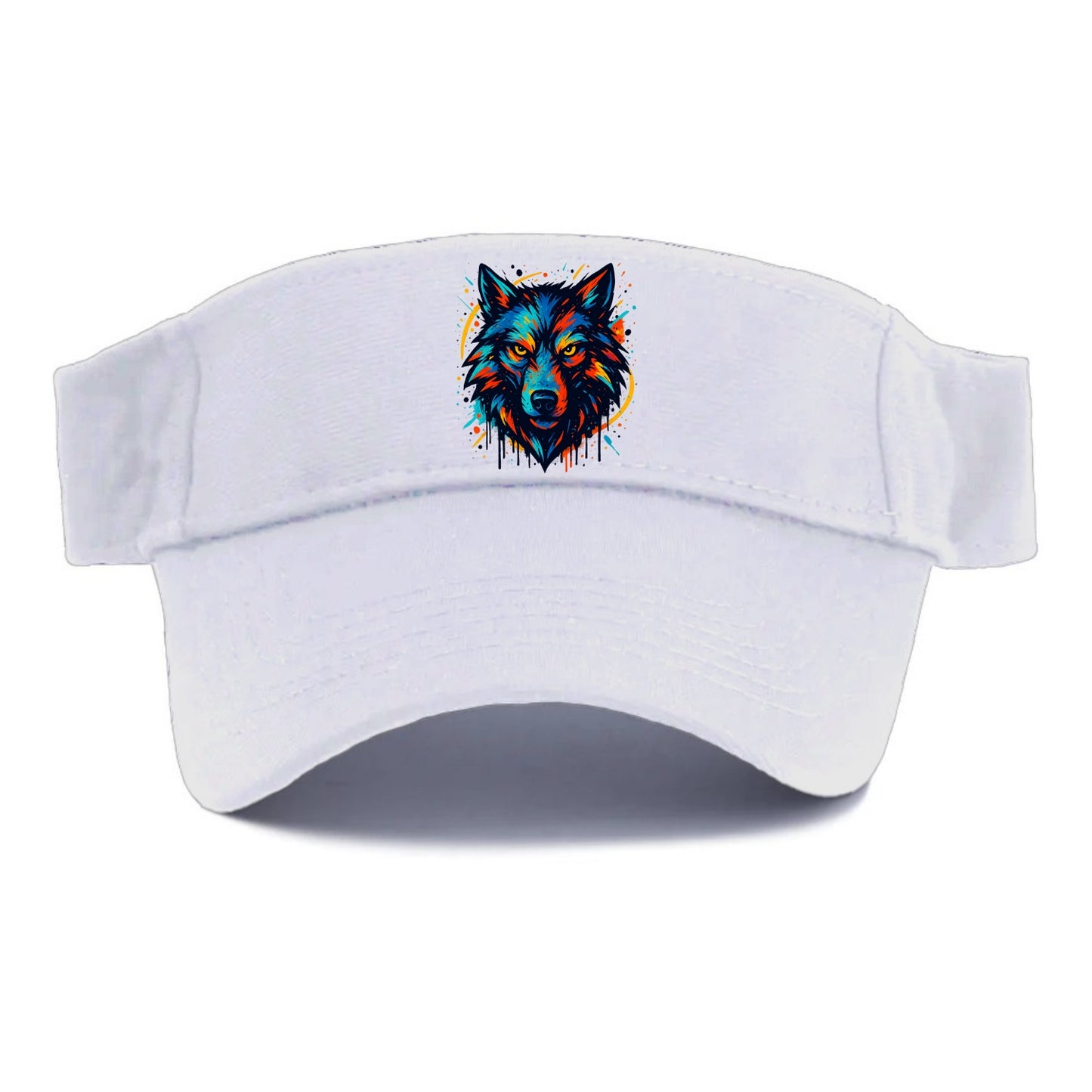 Alpha Wolf Leader  - Visor - White