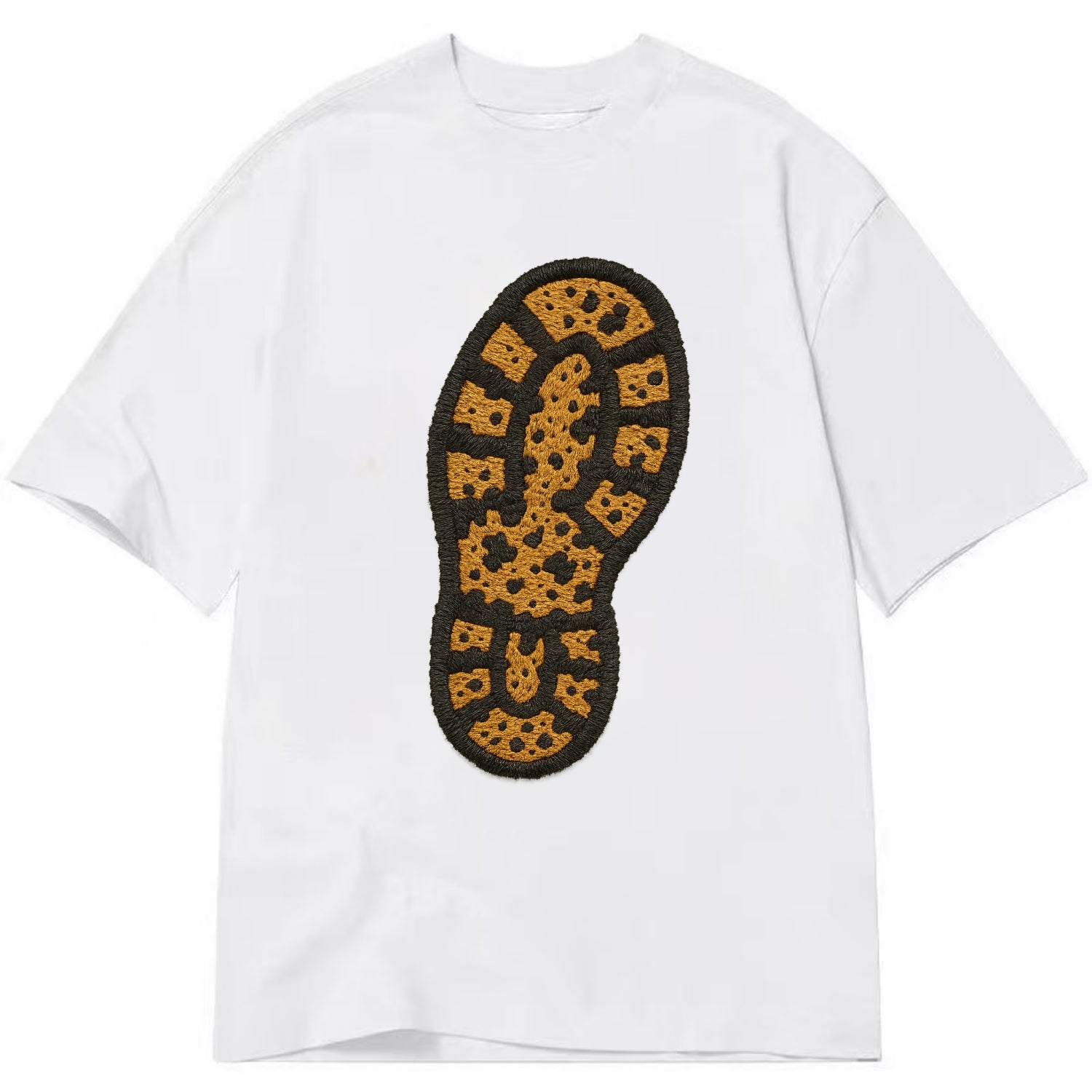 Hiking Boot Print  - Classic T-shirt - White