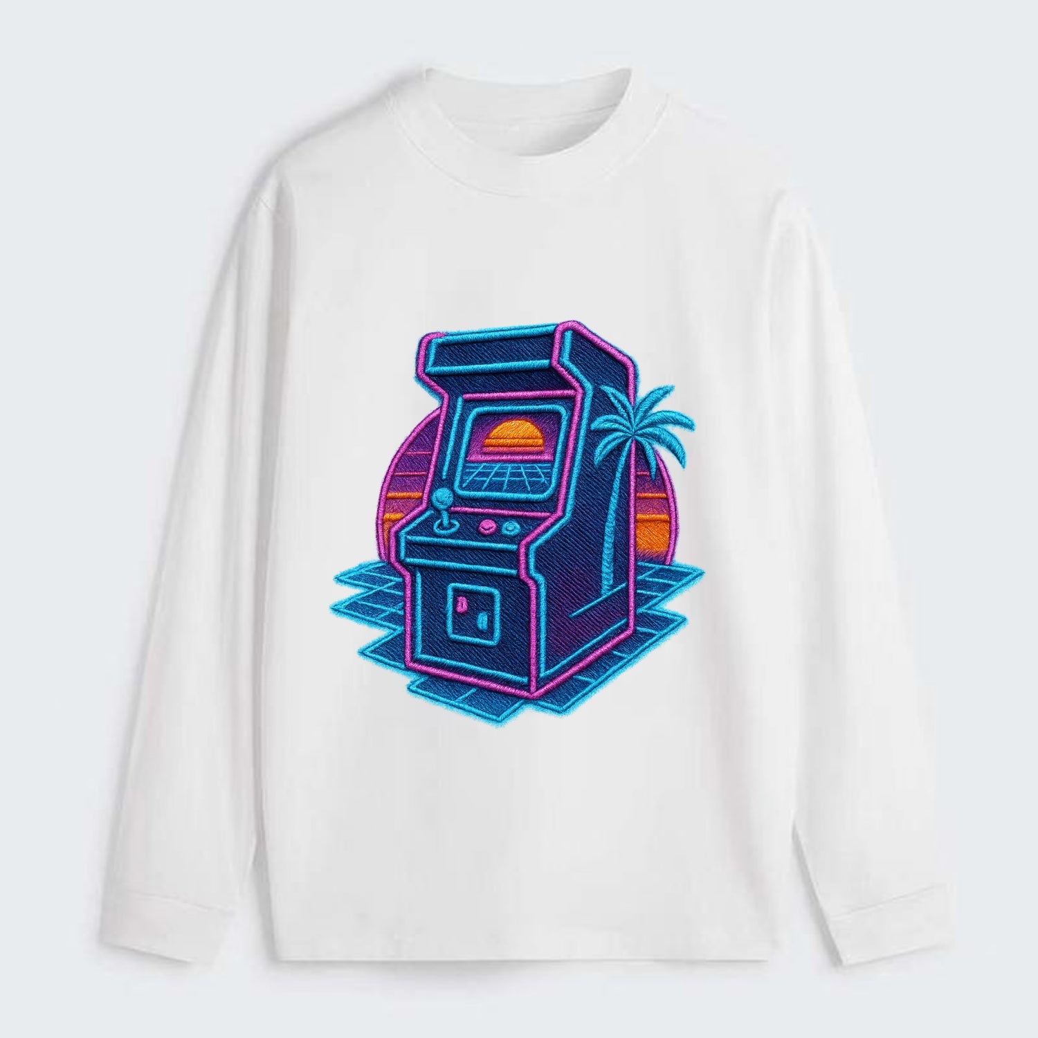 Arcade Machine - Classic Long Sleeve Shirt - White
