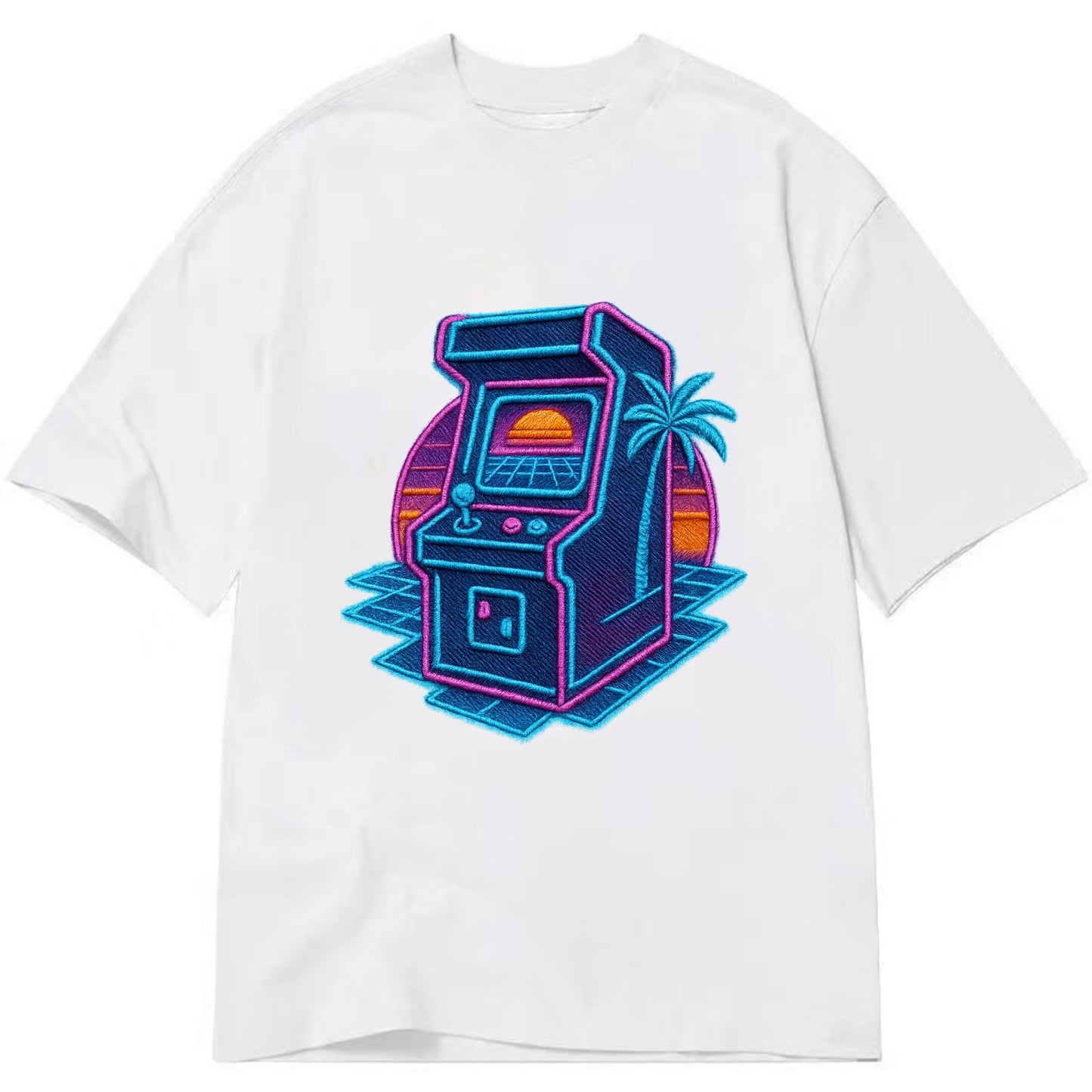 Arcade Machine - Classic T-shirt - White