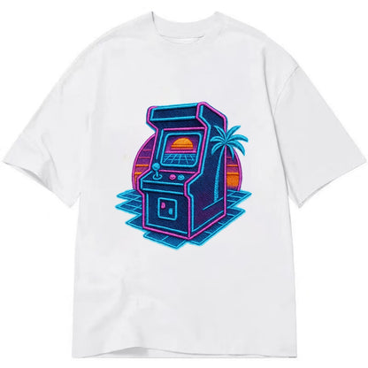 Arcade Machine - Classic T-shirt - White