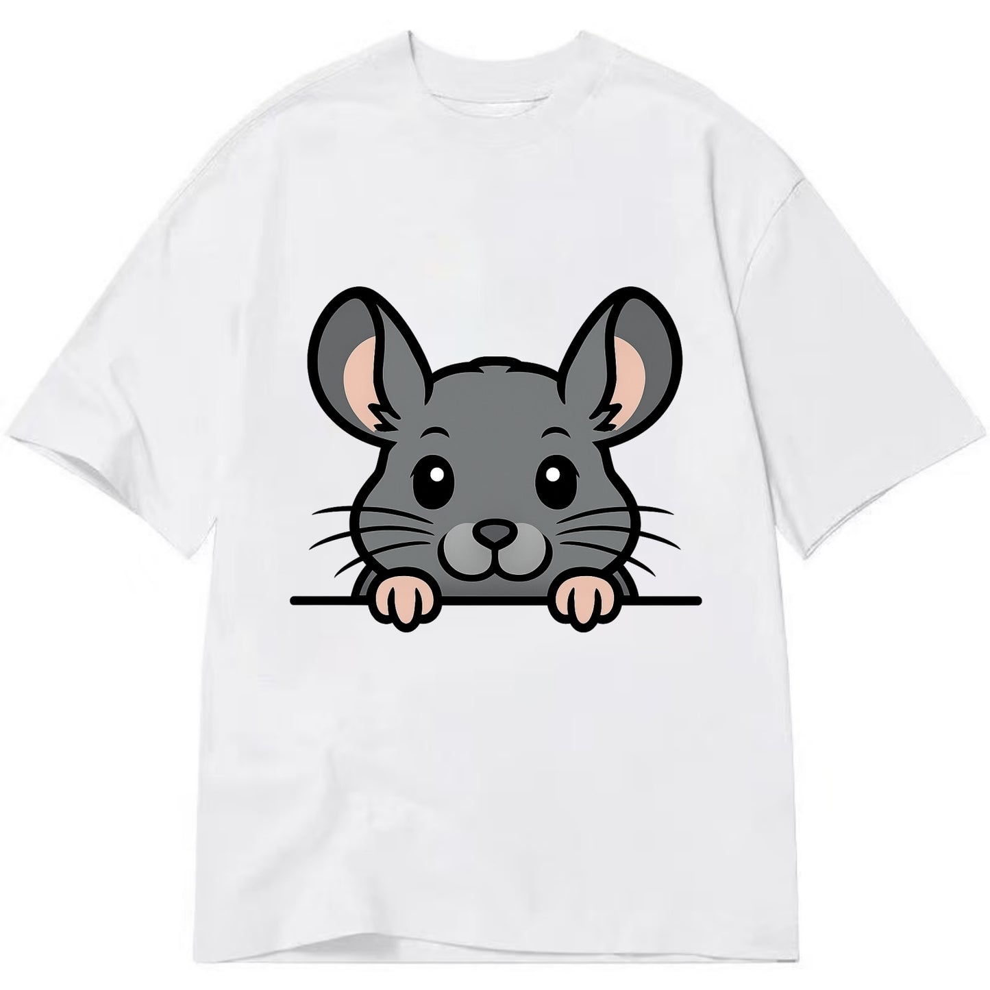 Chinchilla  - Classic T-shirt - White
