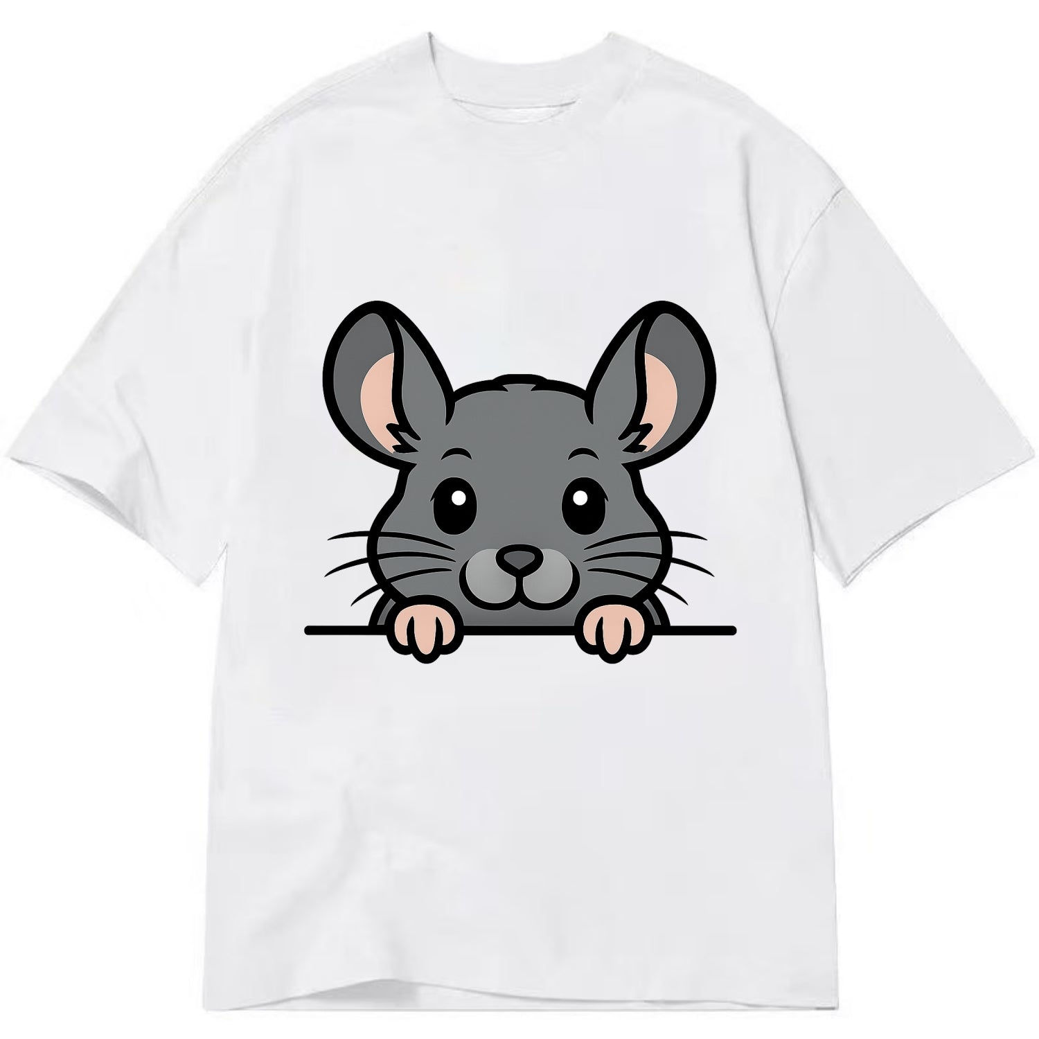 Chinchilla  - Classic T-shirt - White