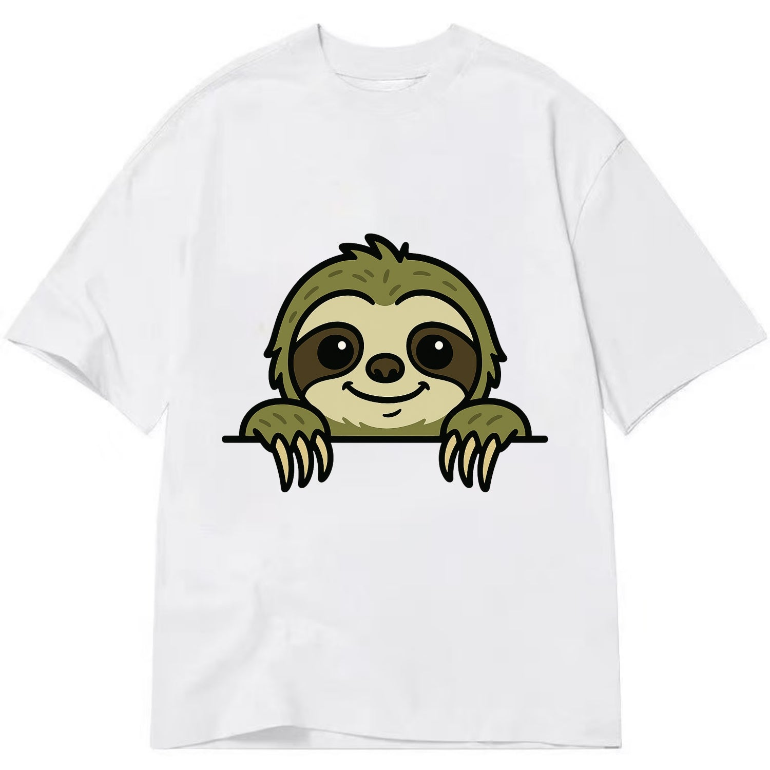 Sloth  - Classic T-shirt - White