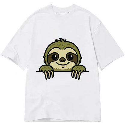 Sloth  - Classic T-shirt - White