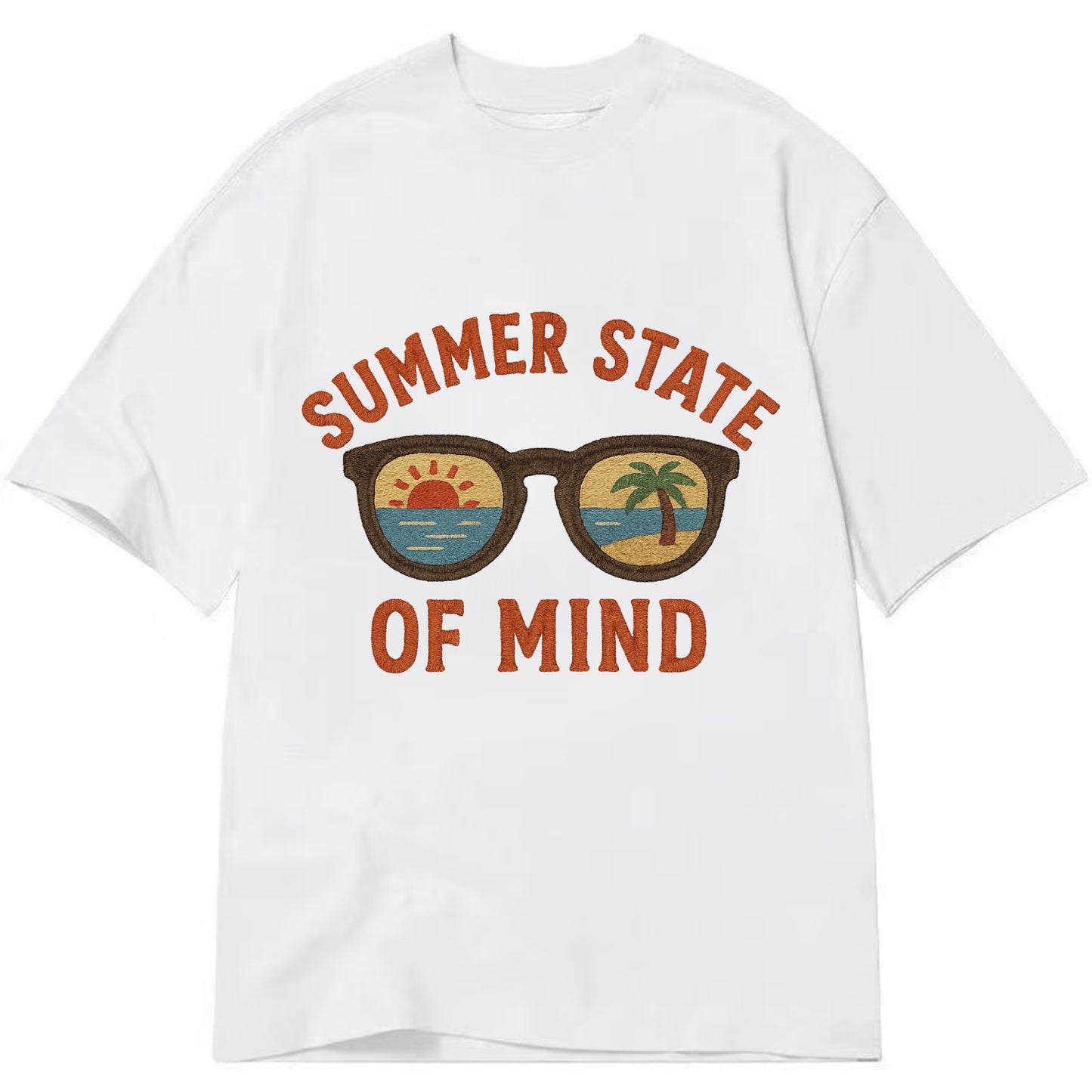 Summer State Of Mind  - Classic T-shirt - White