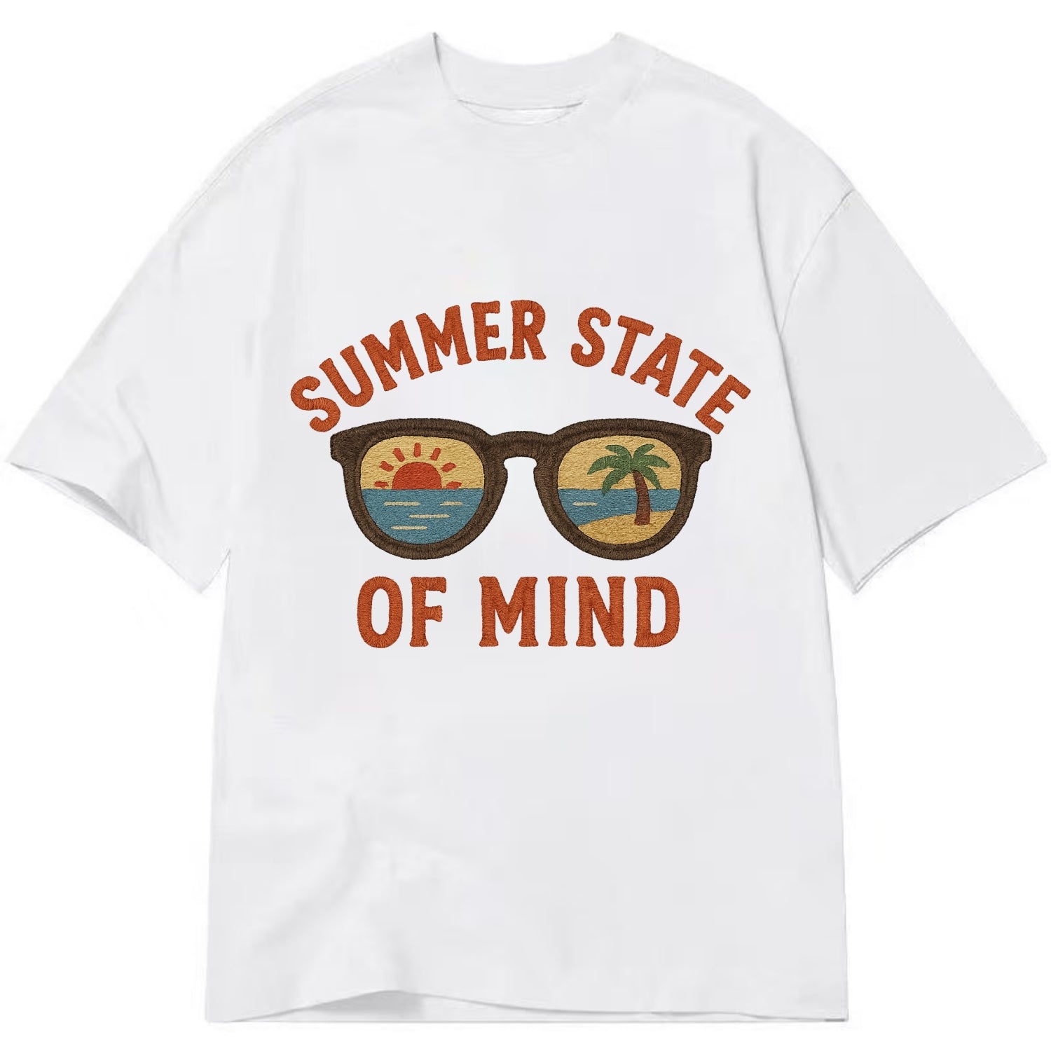 Summer State Of Mind  - Classic T-shirt - White