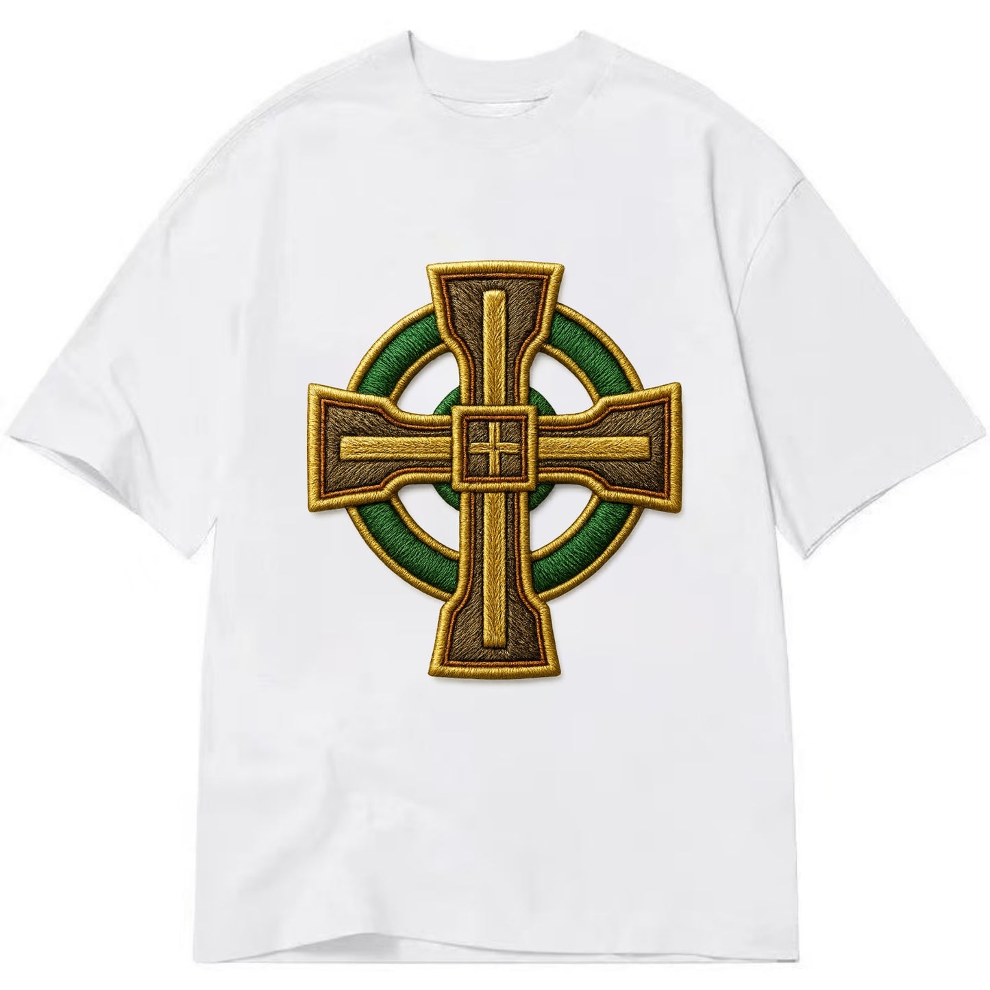 Durrow Cross - Classic T-shirt - White