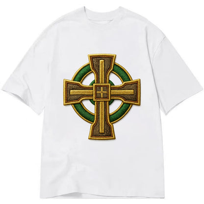 Durrow Cross - Classic T-shirt - White
