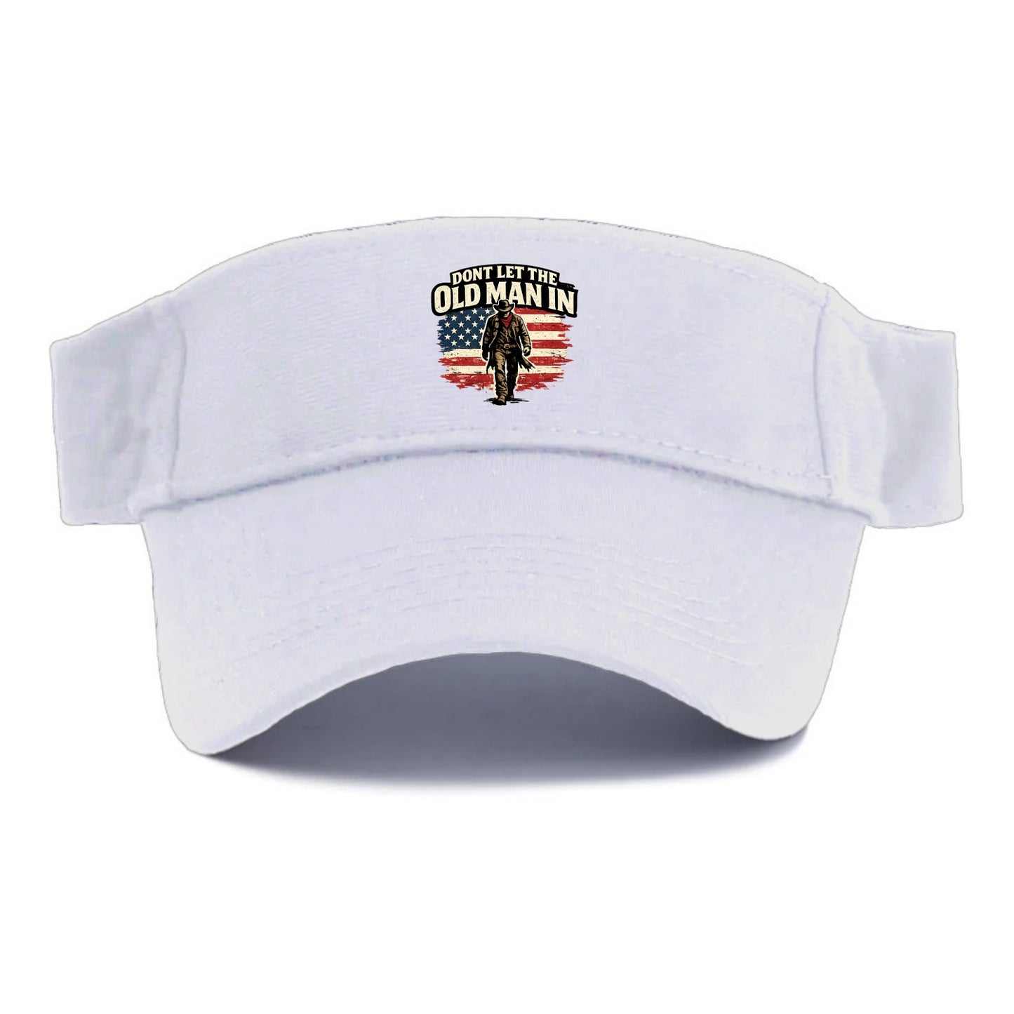 Dont Let The Old Man In - Visor - White