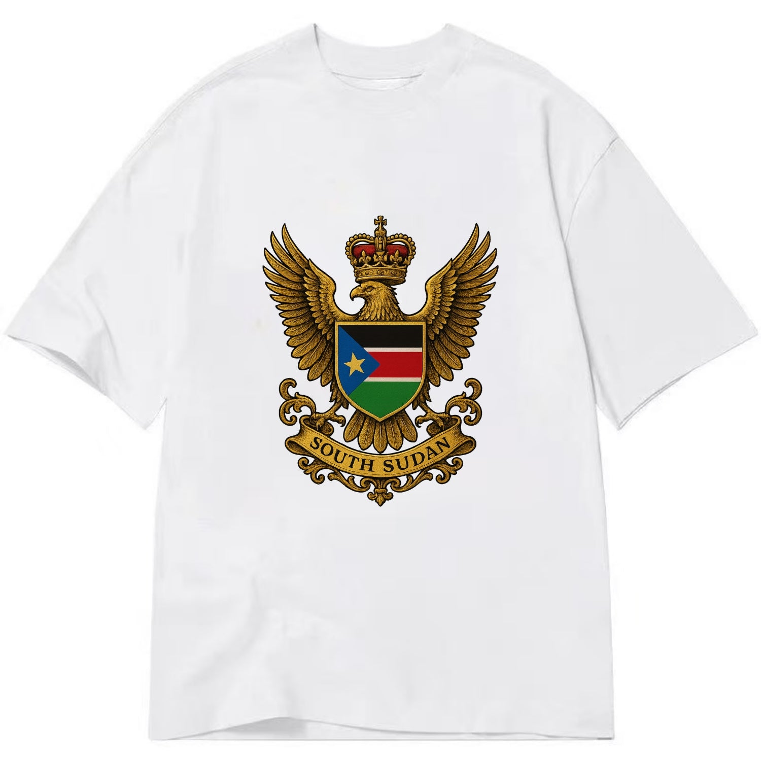 South Sudan Royal Logo  - Classic T-shirt - White