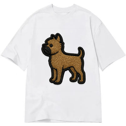 Affenpinscher - Contemporary wiry design - Classic T-shirt - White
