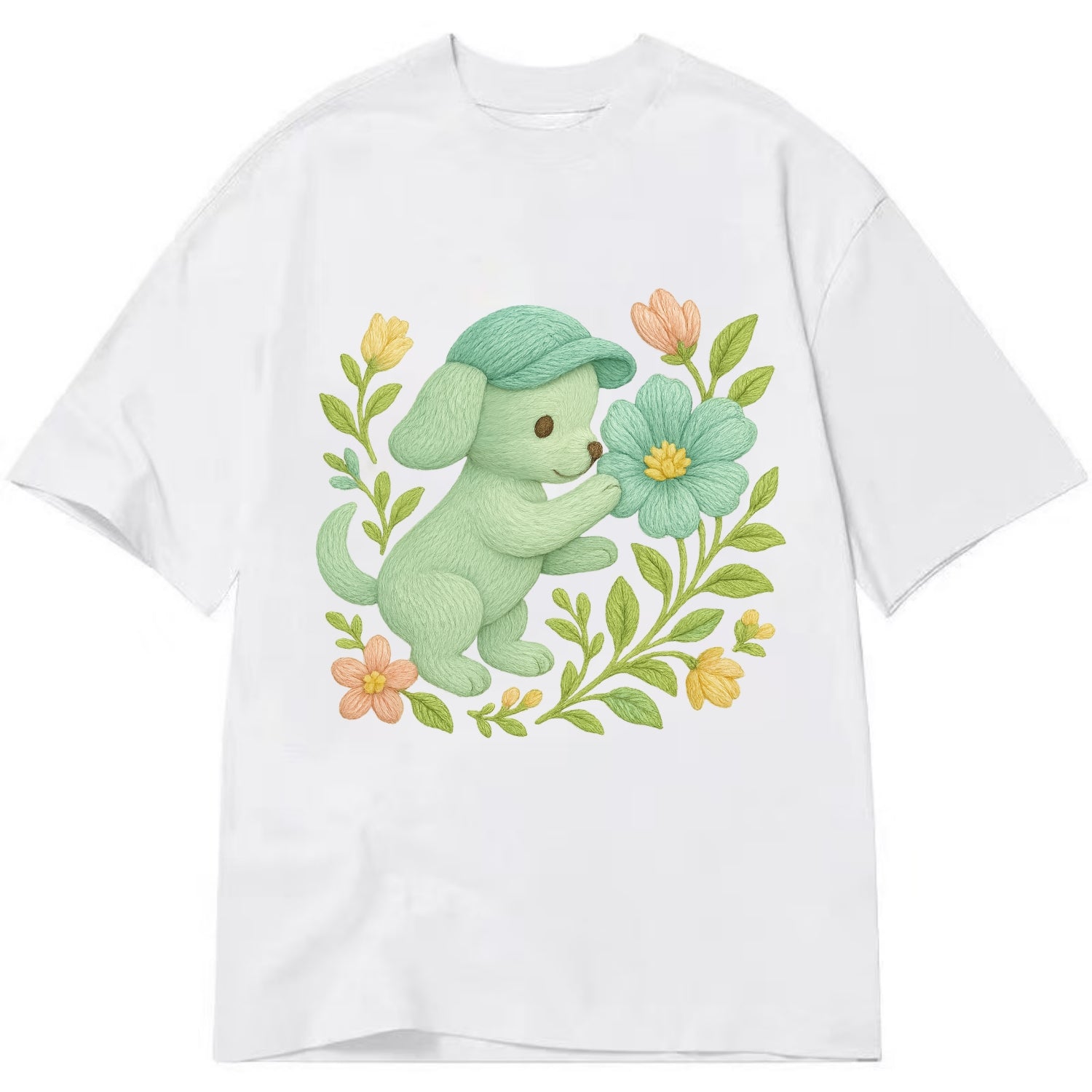 Mint Puppy - Classic T-shirt - White