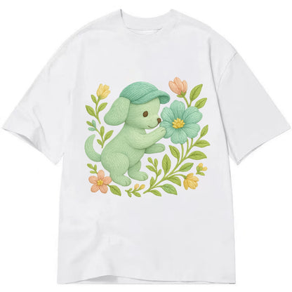 Mint Puppy - Classic T-shirt - White