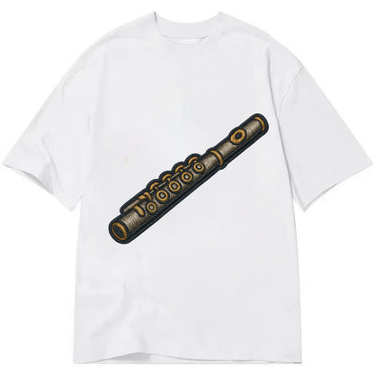 Flute  - Classic T-shirt - White