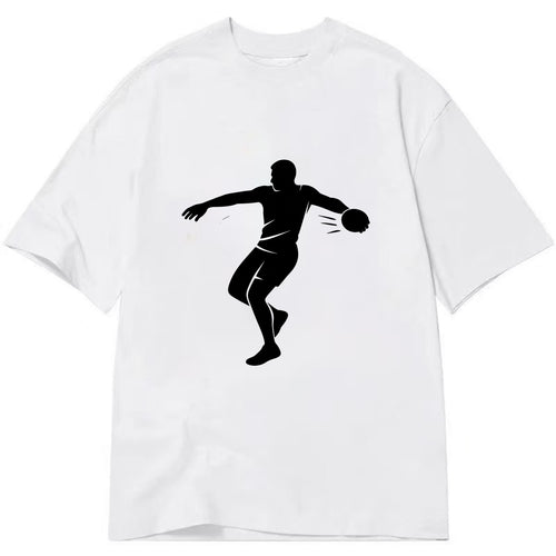 Discus thrower spinning release - Classic T-shirt