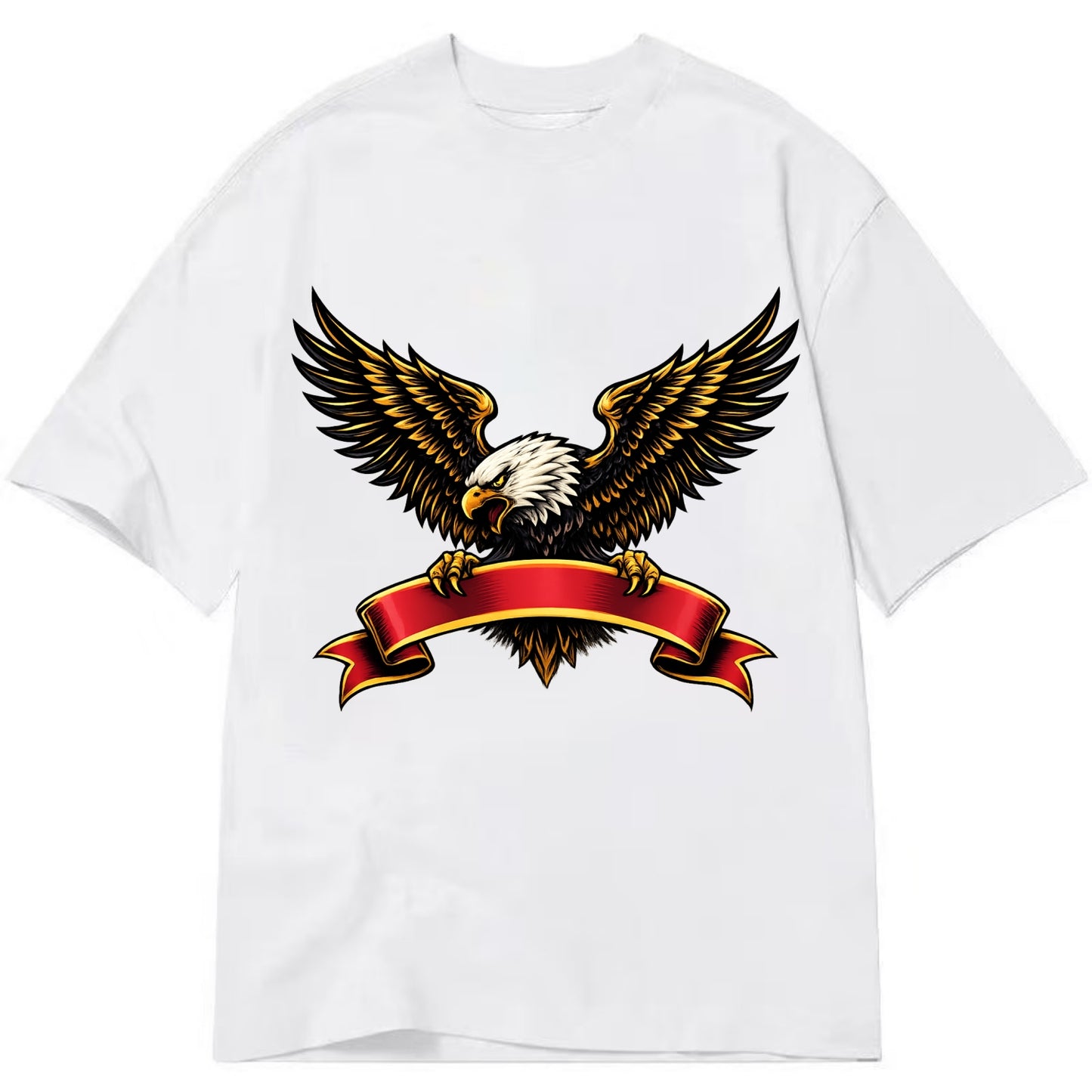 Eagle Banner - Classic T-shirt - White