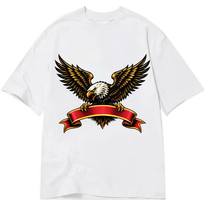 Eagle Banner - Classic T-shirt - White