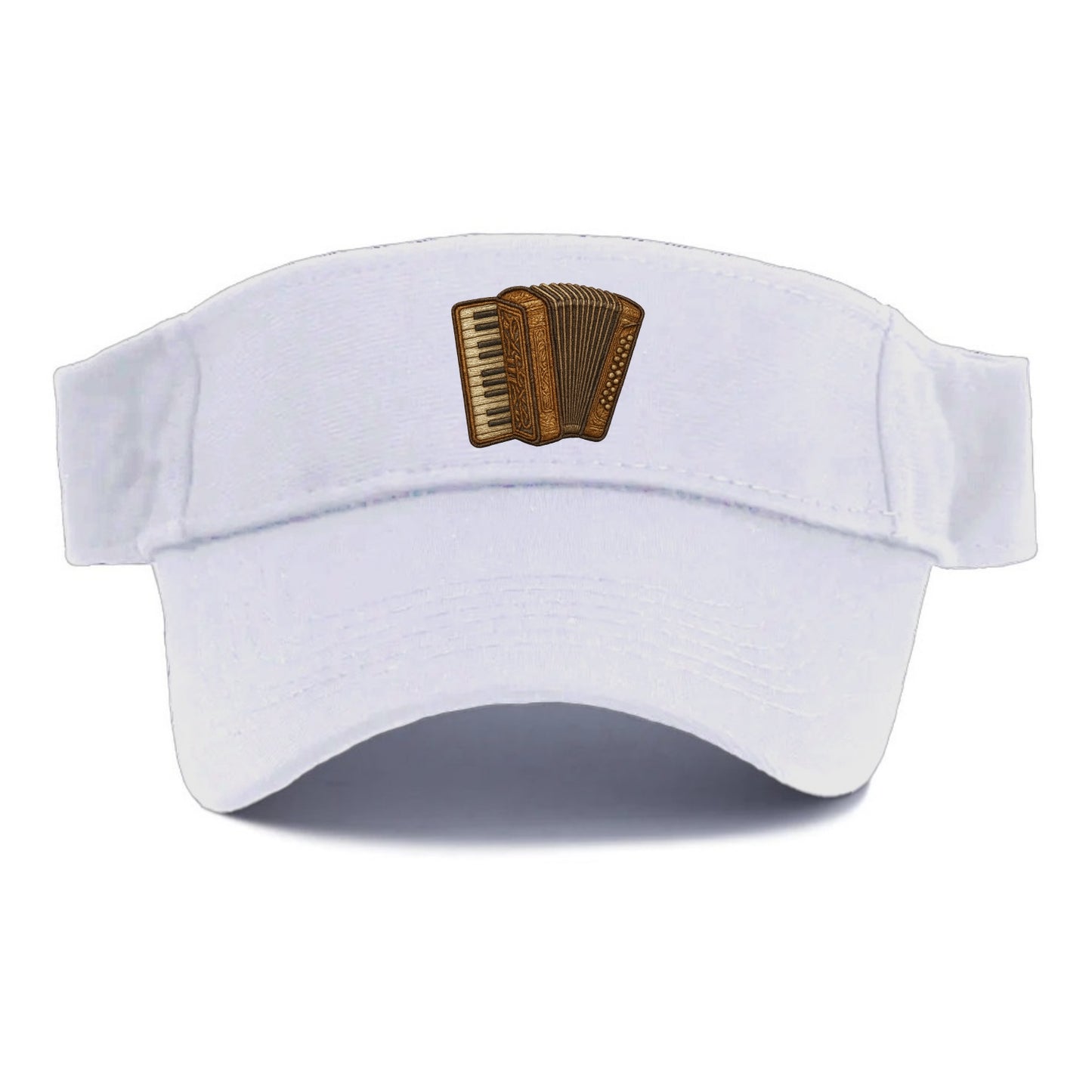 Accordion  - Visor - White
