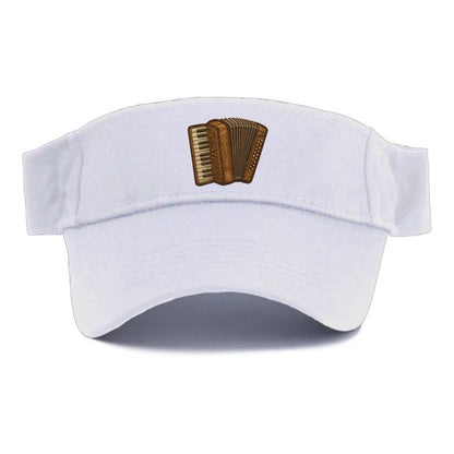 Accordion  - Visor - White