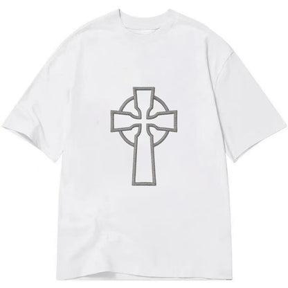 Iona Cross - Classic T-shirt - White