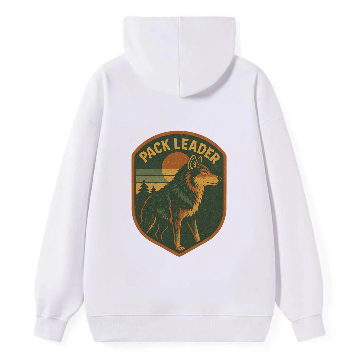 Pack Leader  - Classic Pullover Hoodie - White