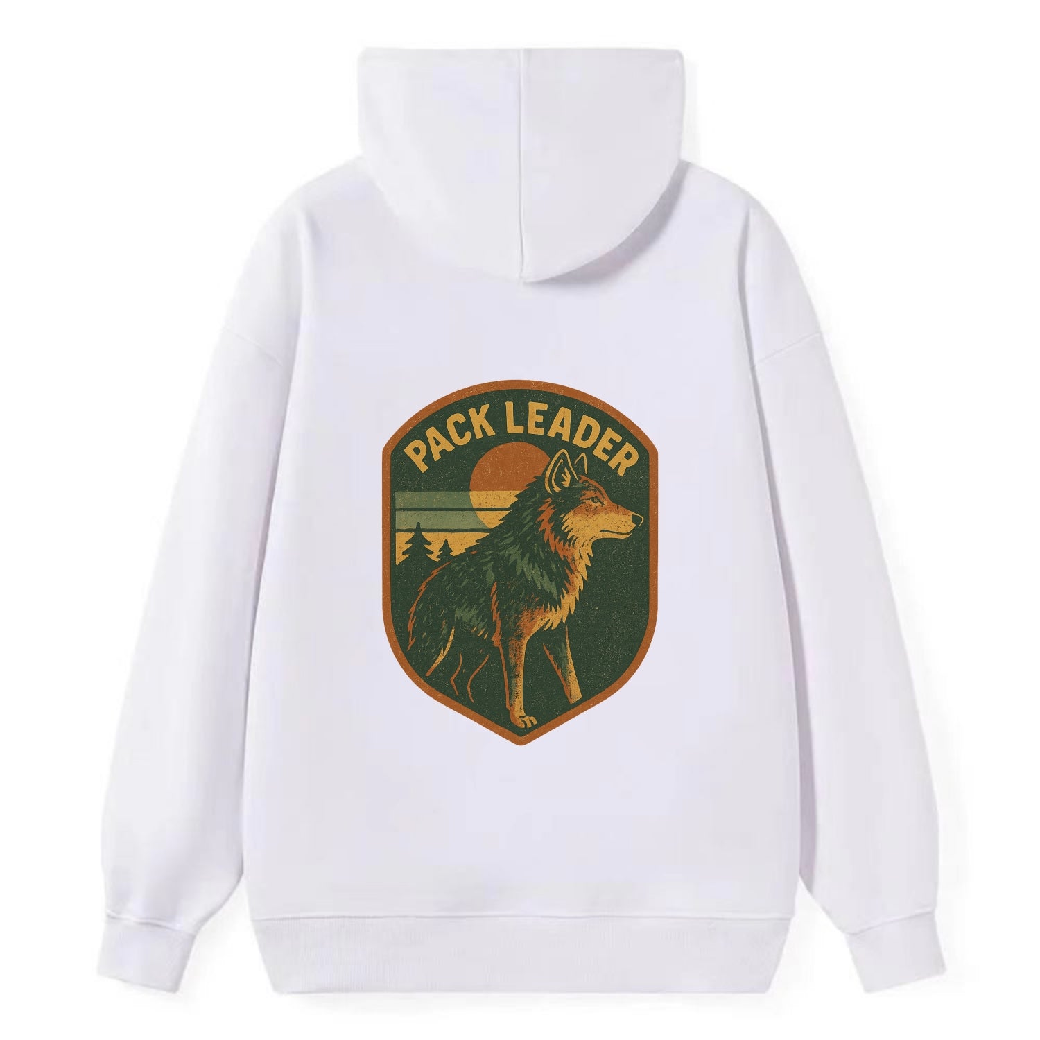 Pack Leader  - Classic Pullover Hoodie - White