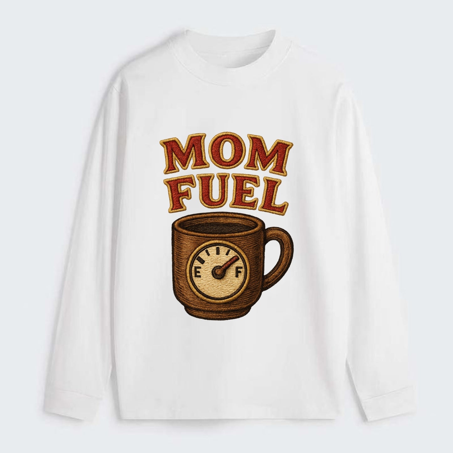 Mom Fuel  - Classic Long Sleeve Shirt - White