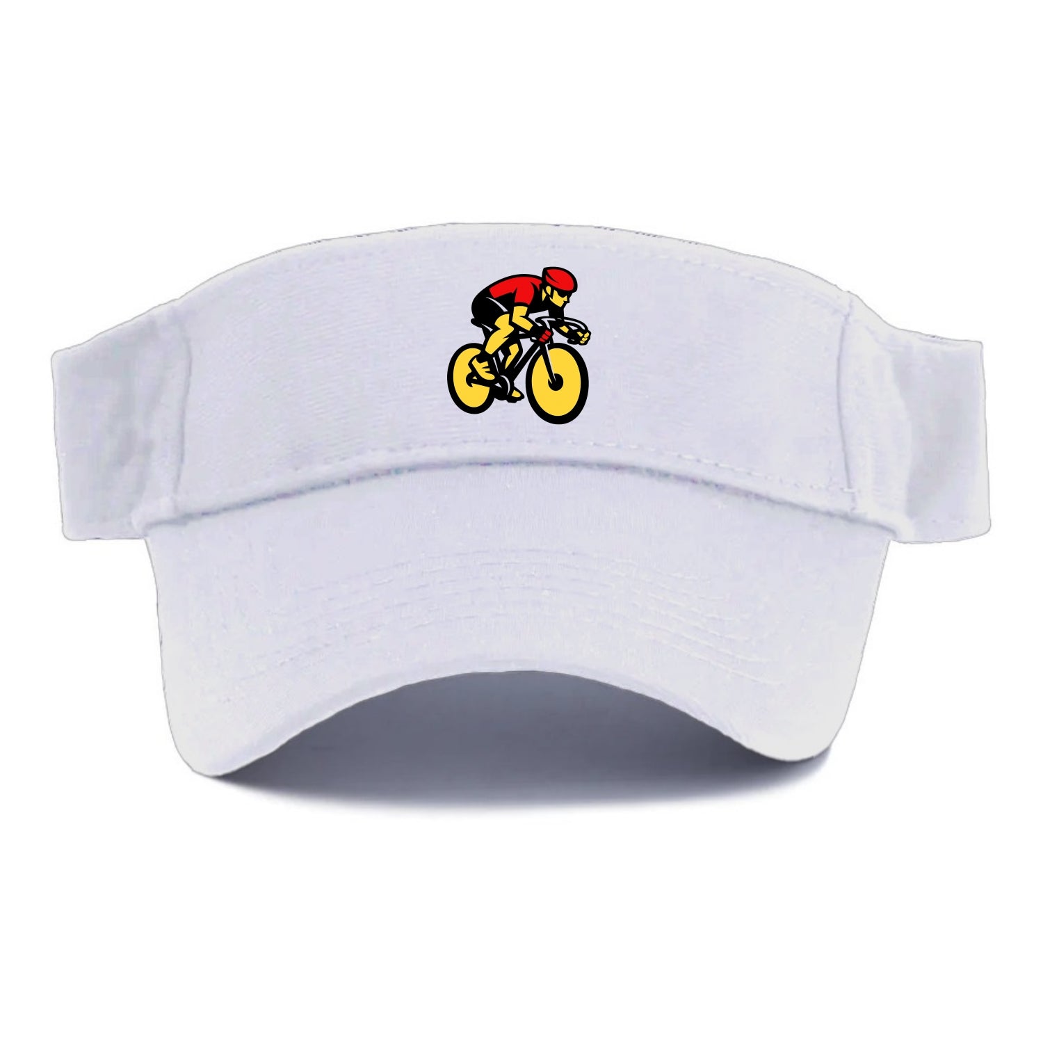 Speed Demon Cyclist - Visor - White